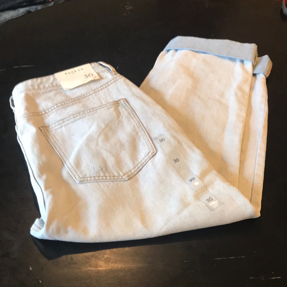 NWT PacSun LA / 30 Mom Cropped Cuffed Jean 👍
